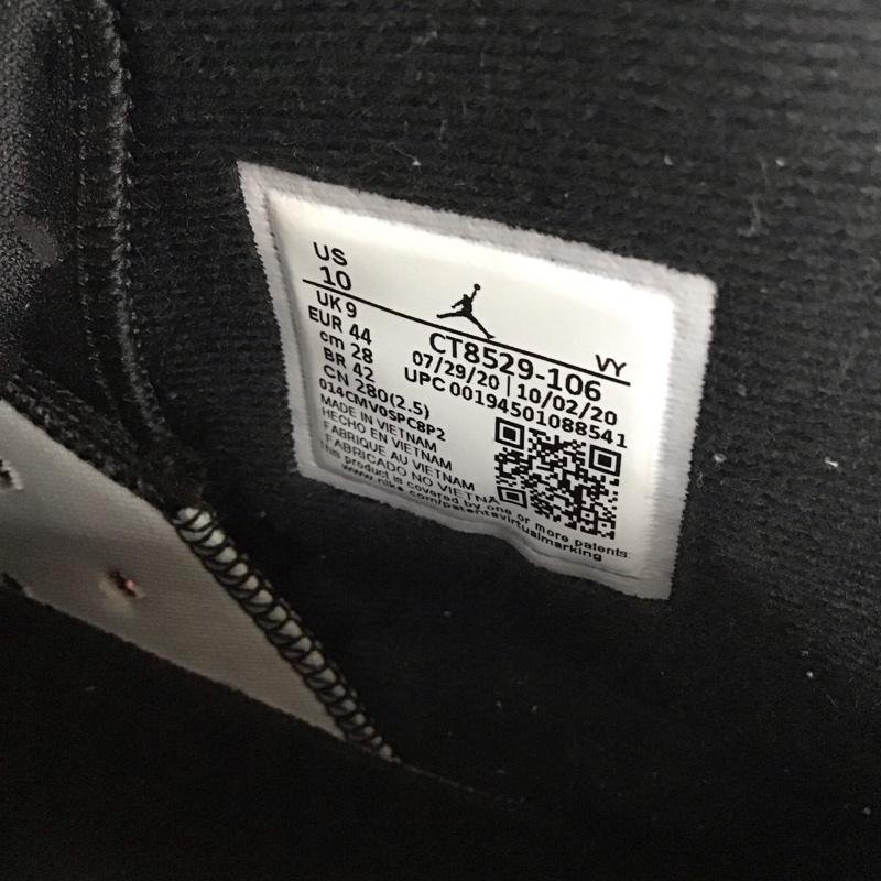 ナイキ NIKE スニーカー スニーカー CT8529 106 AIR JORDAN 6 RETRO 28cm 箱有 28.0cm ロゴ、文字 白 / ホワイト / X 黒 / ブラック / X えんじ / ワインレッド /  メンズ USED 古着 中古 10132473