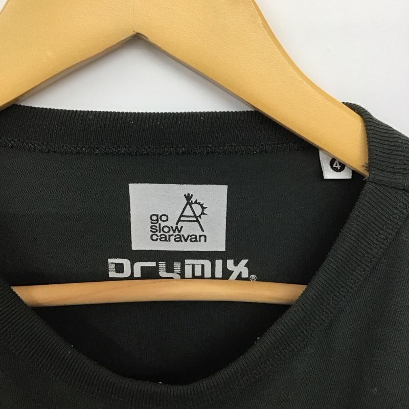 ゴースローキャラバン go slow caravan Tシャツ 半袖 半袖カットソー プリントTシャツ クルーネックカットソー 4 ロゴ、文字 マルチカラー / マルチカラー /  メンズ USED 古着 中古 10148583