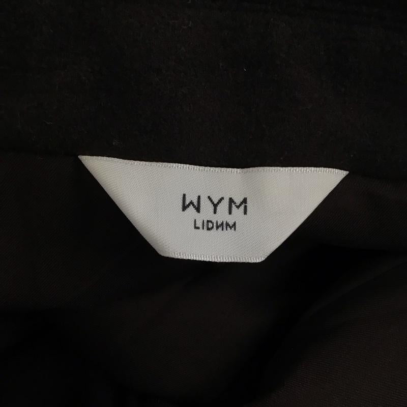 ウィム バイ リドム WYM LIDNM コート コート一般 co627 ロングコート ロングジャケット カラージャケット アウター S 無地 ダークブラウン / ダークブラウン /  メンズ USED 古着 中古 10119121