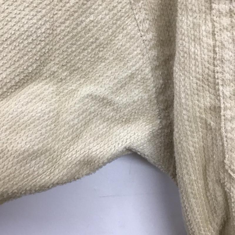 サマンサモスモスブルー Samansa Mos2 blue シャツ、ブラウス 長袖 FREE 無地 ベージュ / ベージュ /  レディース USED 古着 中古 10140423