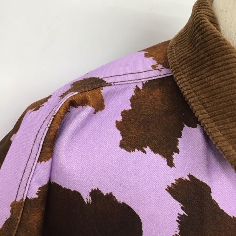 アディダス adidas ジャケット、上着 ジャケット、ブレザー HE3739 Ivy Park Denim Cow-Print Jacket M 総柄 マルチカラー / マルチカラー /  メンズ USED 古着 中古 10106389