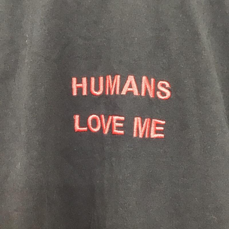 ディーゼル DIESEL Tシャツ 半袖 半袖カットソー プリントTシャツ クルーネックカットソー XL ロゴ、文字 黒 / ブラック /  メンズ USED 古着 中古 10145054