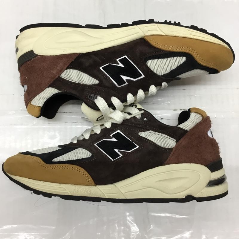 ニューバランス New Balance スニーカー スニーカー M990BB2 27.5cm 箱有 27.5cm ロゴ、文字 白 / ホワイト / X 黒 / ブラック / X 茶 / ブラウン / X ベージュ / ベージュ /  メンズ USED 古着 中古 10117608