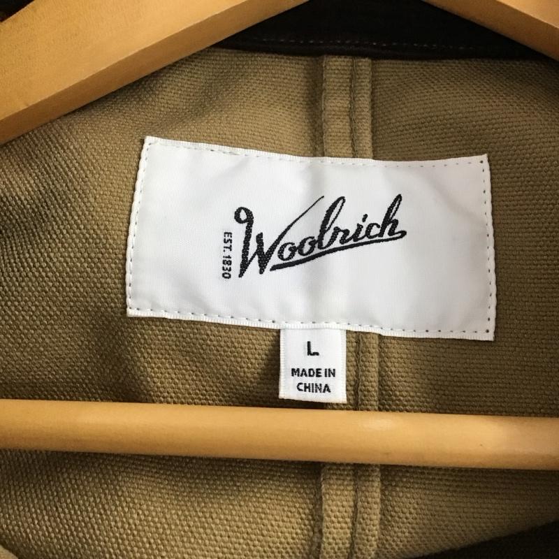 ウールリッチ WOOLRICH ジャケット、上着 ジャケット、ブレザー カジュアルジャケット アウター カラージャケット cordura L 無地 ベージュ / ベージュ /  メンズ USED 古着 中古 10144261