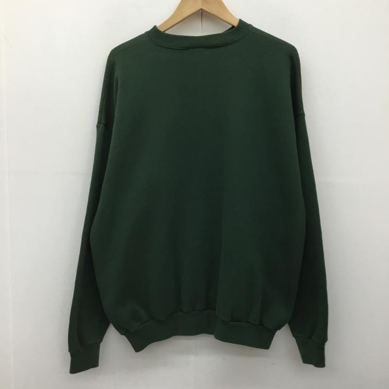 ユーズドクロージング used clothes トレーナー 長袖 Disney 90 s POOH くまのプーさん キャラクター 緑 / グリーン /  メンズ USED 古着 中古 10142521