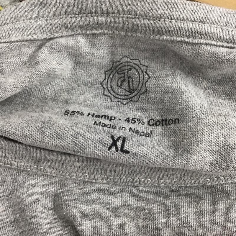 マッシュ MASH Tシャツ 半袖 半袖カットソー プリントTシャツ クルーネックカットソー XL プリント 白 / ホワイト /  メンズ USED 古着 中古 10129999