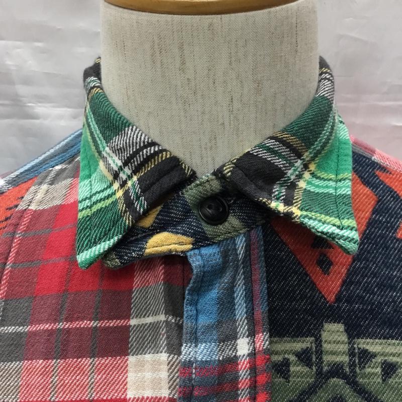 ポロラルフローレン POLO RALPH LAUREN シャツ、ブラウス 長袖 長袖シャツ カラーシャツ ポケットシャツ 長袖カットソー インディアン柄シャツ S ネイティブ柄 マルチカラー / マルチカラー /  メンズ USED 古着 中古 10115631