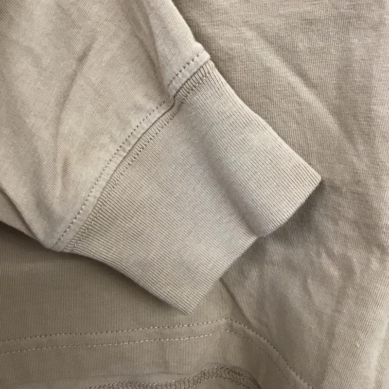 ナイキ NIKE Tシャツ 長袖 dr5633-200 スウッシュ GX L/S トップス M 無地 X ロゴ、文字 ベージュ / ベージュ /  レディース USED 古着 中古 10150846