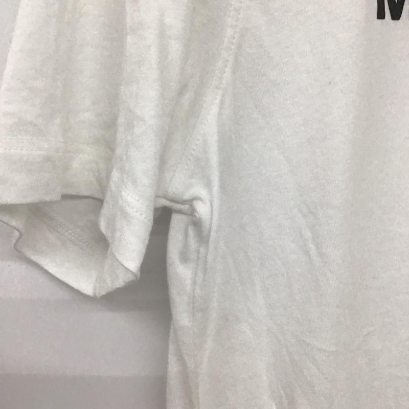 マイケルコース MICHAEL KORS Tシャツ 半袖 半袖カットソー プリントTシャツ クルーネックカットソー XS ロゴ、文字 白 / ホワイト /  メンズ USED 古着 中古 10133254