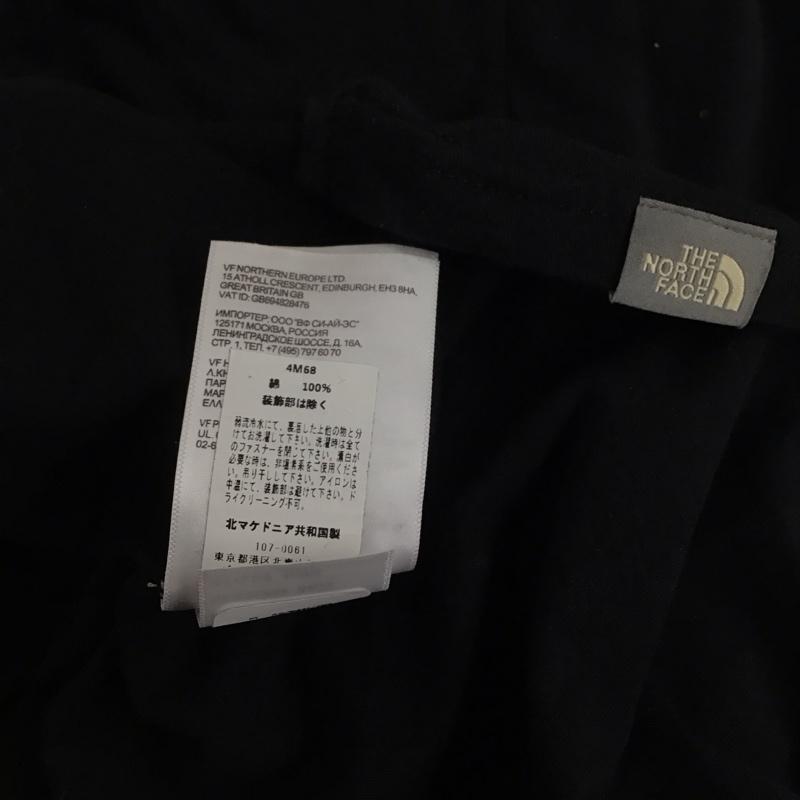 ザノースフェイス THE NORTH FACE Tシャツ 半袖 4m68 ロゴTシャツ 半袖カットソー プリントTシャツ S ロゴ、文字 黒 / ブラック /  メンズ USED 古着 中古 10123985