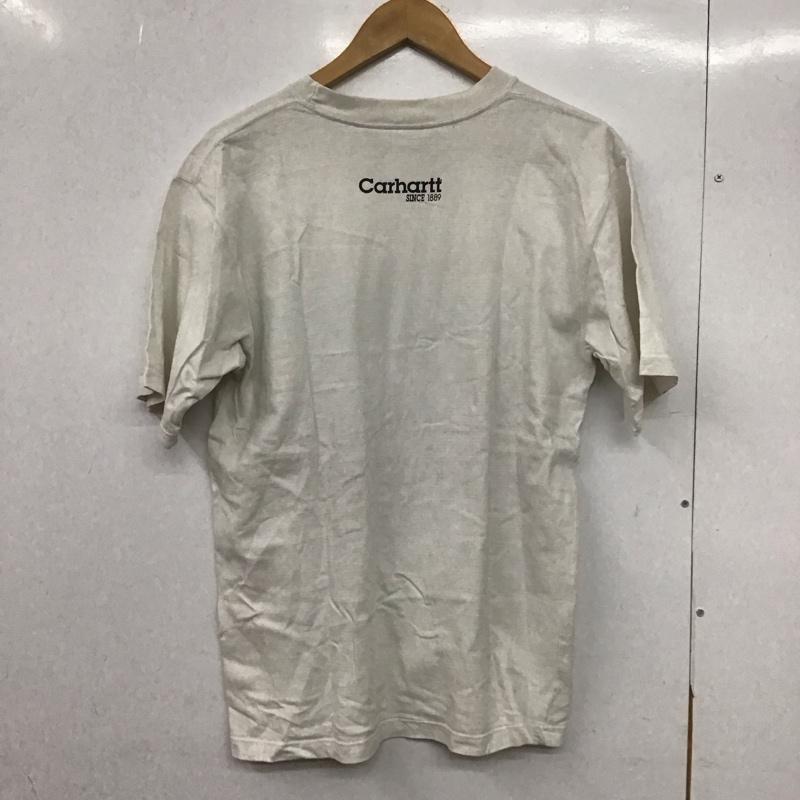 カーハート Carhartt Tシャツ 半袖 半袖カットソー プリントTシャツ クルーネックカットソー M ロゴ、文字 マルチカラー / マルチカラー /  メンズ USED 古着 中古 10145580