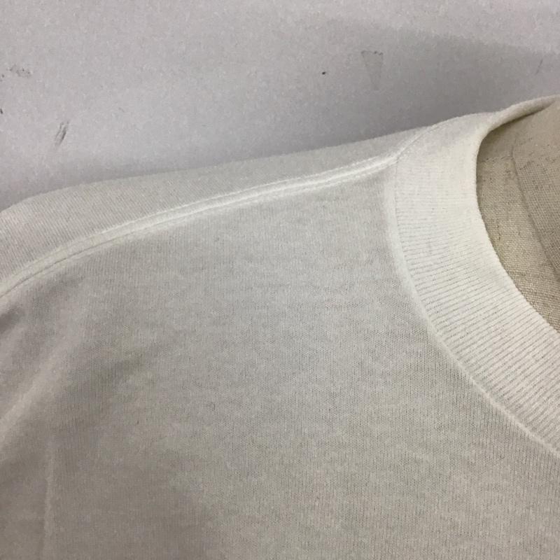 ベイプ BAPE Tシャツ 半袖 半袖カットソー プリントTシャツ クルーネックカットソー L プリント 白 / ホワイト /  メンズ USED 古着 中古 10127805