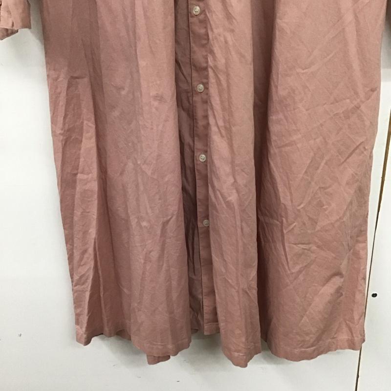 スタディオクリップ studio CLIP ワンピース ロングスカート ST223010-1 コットン シャツワンピース FREE 無地 桃 / ピンク /  レディース USED 古着 中古 10144429