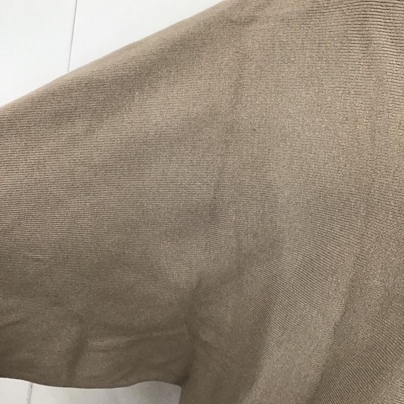 フィフス fifth ニット、セーター 長袖 M 無地 茶 / ブラウン /  レディース USED 古着 中古 10121363