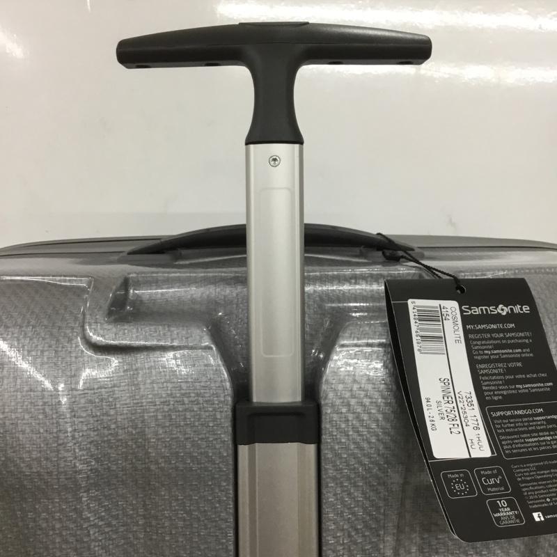 サムソナイト Samsonite スーツケース、トランク スーツケース、トランク V22 25304 94L SPINNER75 キャリーケース ロゴ、文字 灰 / グレー /  メンズ USED 古着 中古 10132725