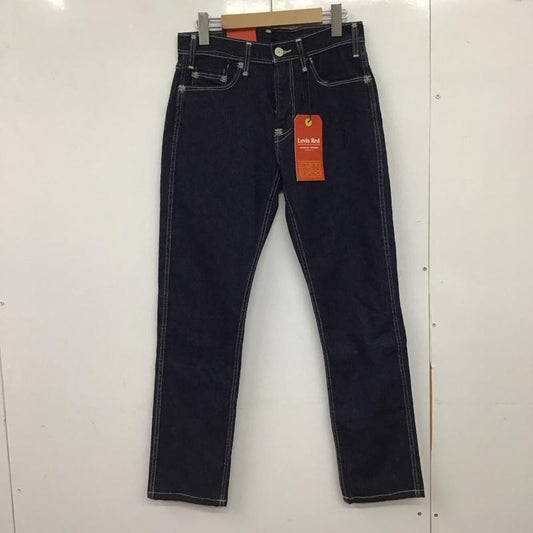 リーバイスレッド Levi s RED パンツ デニム、ジーンズ デニムパンツ スリムパンツ カジュアルパンツ ストレッチパンツ 28インチ 無地 インディゴ / インディゴ /  メンズ USED 古着 中古 10150058