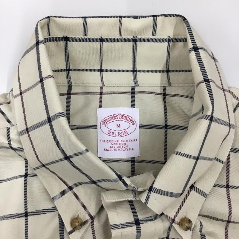 ブルックスブラザーズ BROOKS BROTHERS シャツ、ブラウス 長袖 長袖シャツ チェックシャツ カラーシャツ ボタンダウンシャツ ポケットシャツ M チェック マルチカラー / マルチカラー /  メンズ USED 古着 中古 10111608