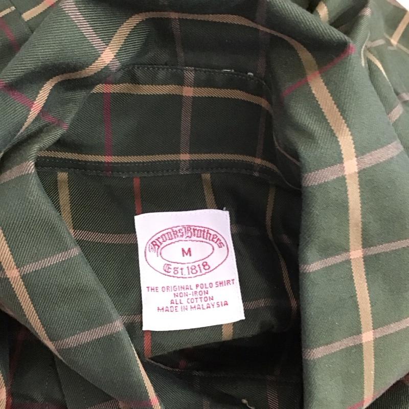 ブルックスブラザーズ BROOKS BROTHERS シャツ、ブラウス 長袖 長袖シャツ カラーシャツ ポケットシャツ ボタンダウンシャツ M チェック マルチカラー / マルチカラー /  メンズ USED 古着 中古 10112576
