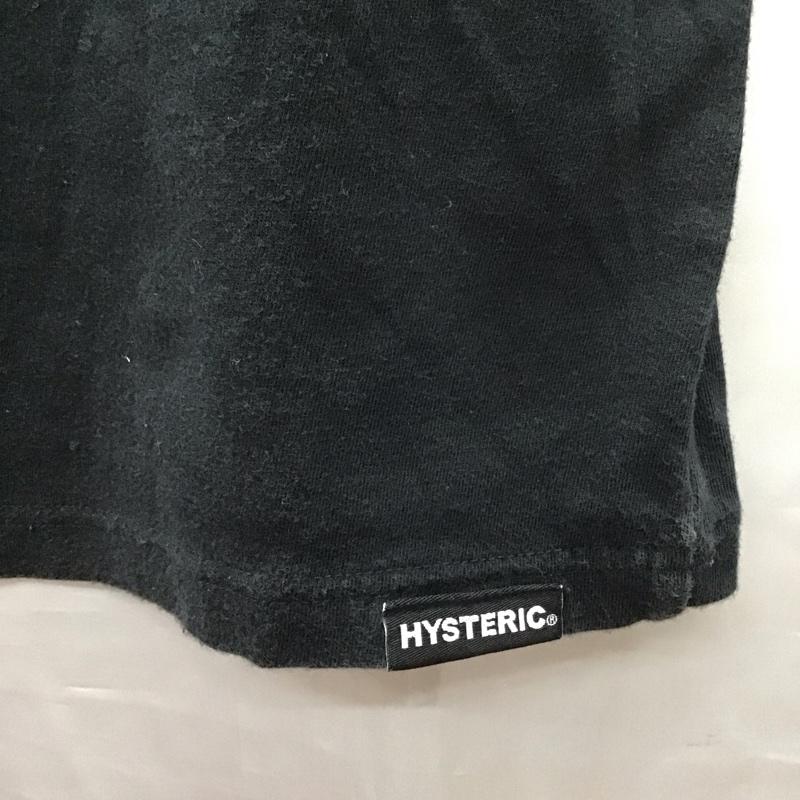 ヒステリック ミニ HYSTERIC MINI Tシャツ 半袖 140cm キッズ ヒスミニ 140cm ロゴ、文字 黒 / ブラック /  ガールズ USED 古着 中古 10116918