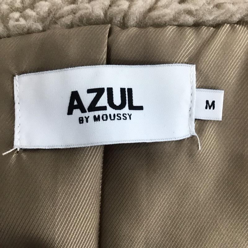 アズールバイマウジー AZUL BY MOUSSY ジャケット、上着 ジャケット、ブレザー 250DAM30-114I BOA B-3 JACKET M 無地 ベージュ / ベージュ /  レディース USED 古着 中古 10121100