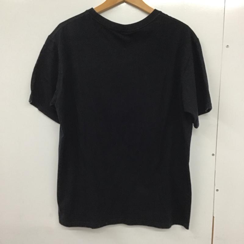 ナンバーナイン NUMBER (N)INE Tシャツ 半袖 半袖カットソー プリントTシャツ クルーネックカットソー 4 ロゴ、文字 黒 / ブラック /  メンズ USED 古着 中古 10132252