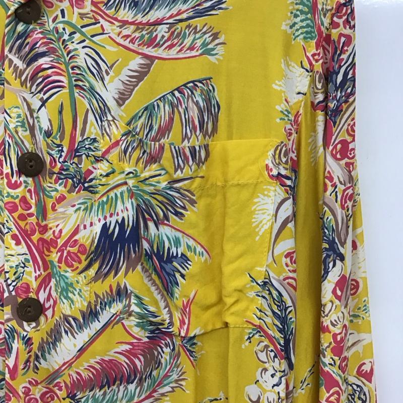 カメハメハ KAMEHAMEHA シャツ、ブラウス 長袖 長袖シャツ プリントシャツ カラーシャツ アロハシャツ S プリント マルチカラー / マルチカラー /  メンズ USED 古着 中古 10137476