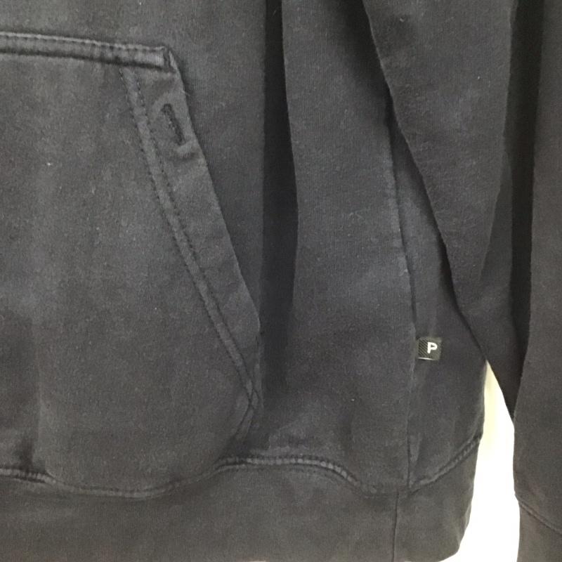 古着 USED パーカー 長袖 長袖 M ロゴ、文字 紺 / ネイビー /  メンズ USED 古着 中古 10144775