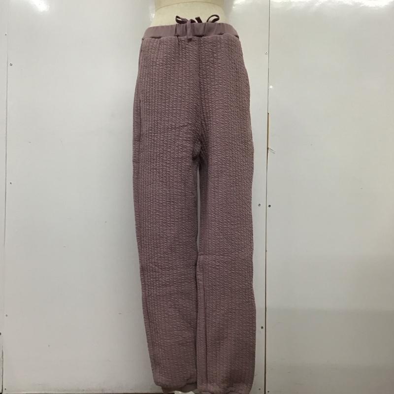 フリークスストア FREAK S STORE ボトムス ボトムス ジャガードキルトスウェットパンツ M 無地 紫 / パープル /  レディース USED 古着 中古 10124024