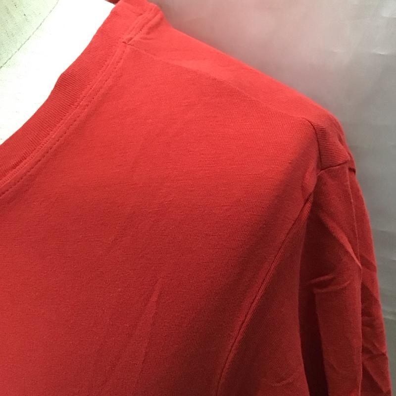 エンポリオアルマーニ EMPORIO ARMANI Tシャツ 半袖 EA7 クルーネック S ロゴ、文字 赤 / レッド /  レディース USED 古着 中古 10118028