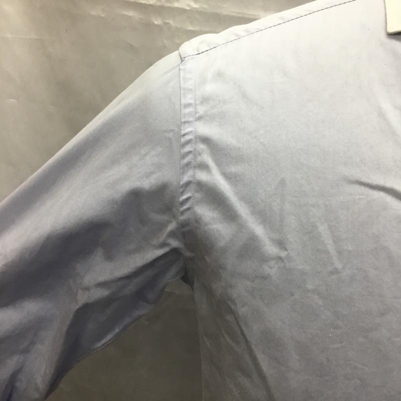 シップス SHIPS シャツ、ブラウス 長袖 111-13-5532 長袖シャツ カラーシャツ カジュアルシャツ 38 無地 水色 / ライトブルー /  メンズ USED 古着 中古 10106596