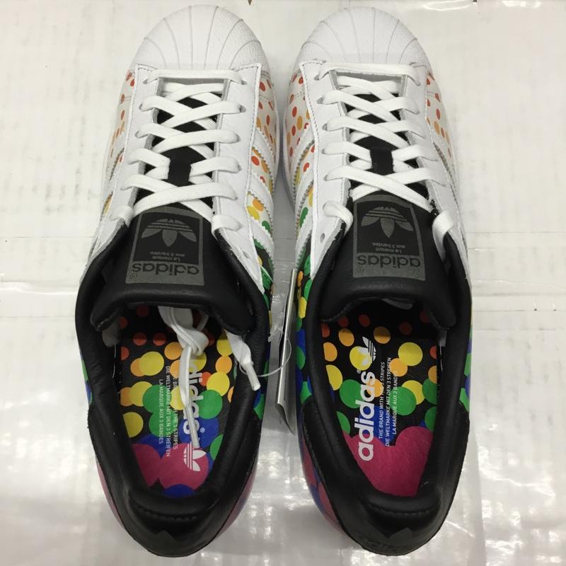 アディダス adidas スニーカー スニーカー CM7802 SUPER STAR PRIDE PACK 28cm 箱有 28.0cm ロゴ、文字 マルチカラー / マルチカラー /  メンズ USED 古着 中古 10107867