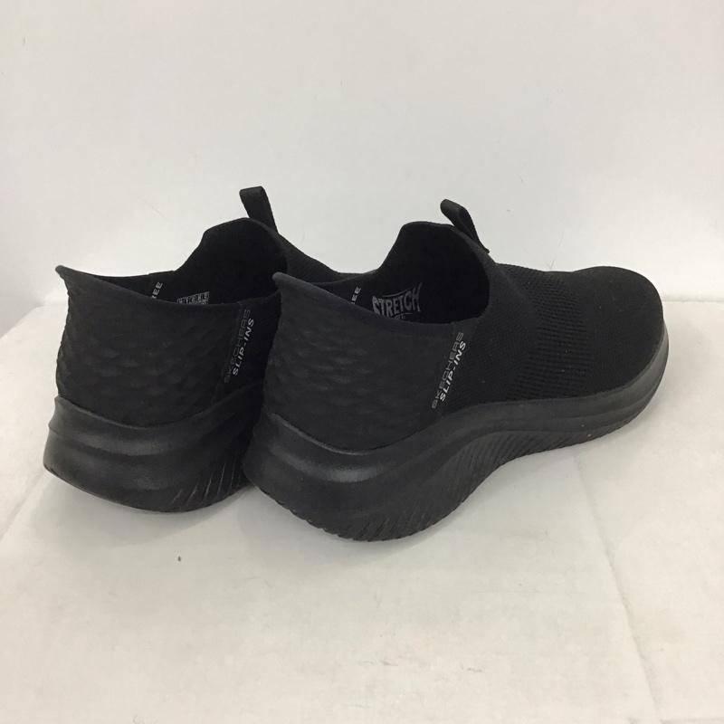 スケッチャーズ SKECHERS スニーカー スニーカー SN232450 スリップインズ ウルトラ フレックス 3.0 スムース ステップ 28cm 28.0cm ロゴ、文字 黒 / ブラック /  メンズ USED 古着 中古 10132462