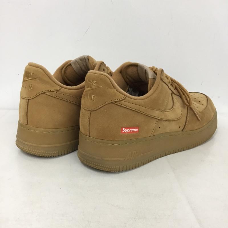 ナイキ NIKE スニーカー スニーカー DN1555-200 AIR FORCE 1 LOW W SUPREME 21AW 21FW 28.5cm 箱有 28.5cm ロゴ、文字 キャメル / キャメル /  メンズ USED 古着 中古 10143965