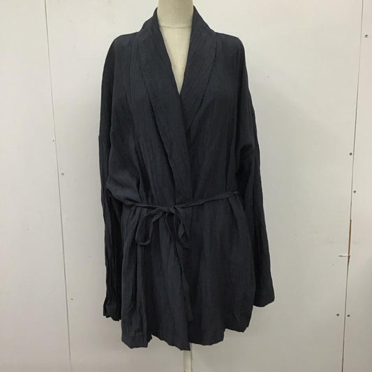 ザラ ZARA ジャケット、上着 ジャケット、ブレザー ガウン カシュクール M 無地 紺 / ネイビー /  レディース USED 古着 中古 10113494