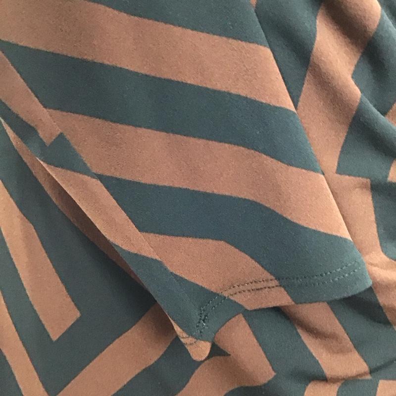 ローラ アシュレイ LAURA ASHLEY ワンピース ロングスカート 長袖ロングワンピース タイトワンピース 総柄 36 総柄 茶 / ブラウン /  レディース USED 古着 中古 10122806