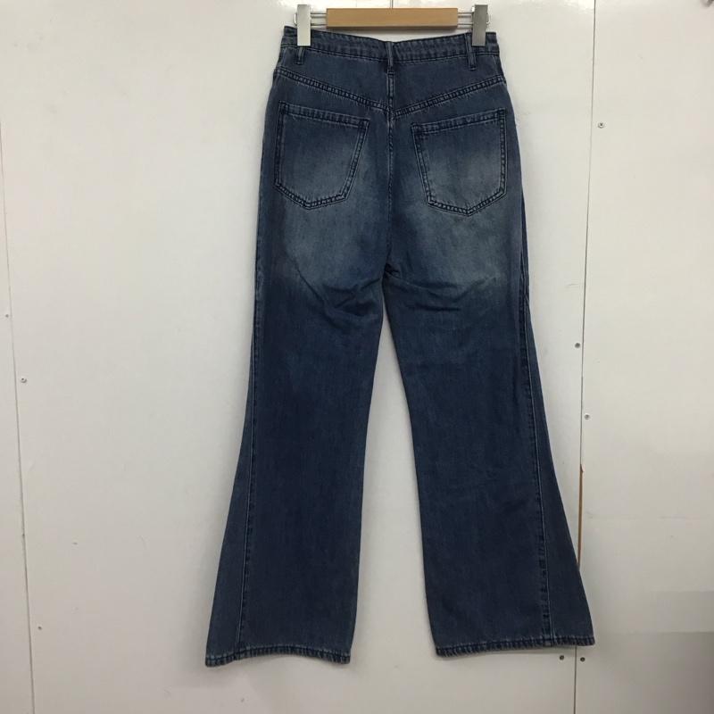 ミスティック mystic パンツ デニム、ジーンズ 1 無地 青 / ブルー /  レディース USED 古着 中古 10148732
