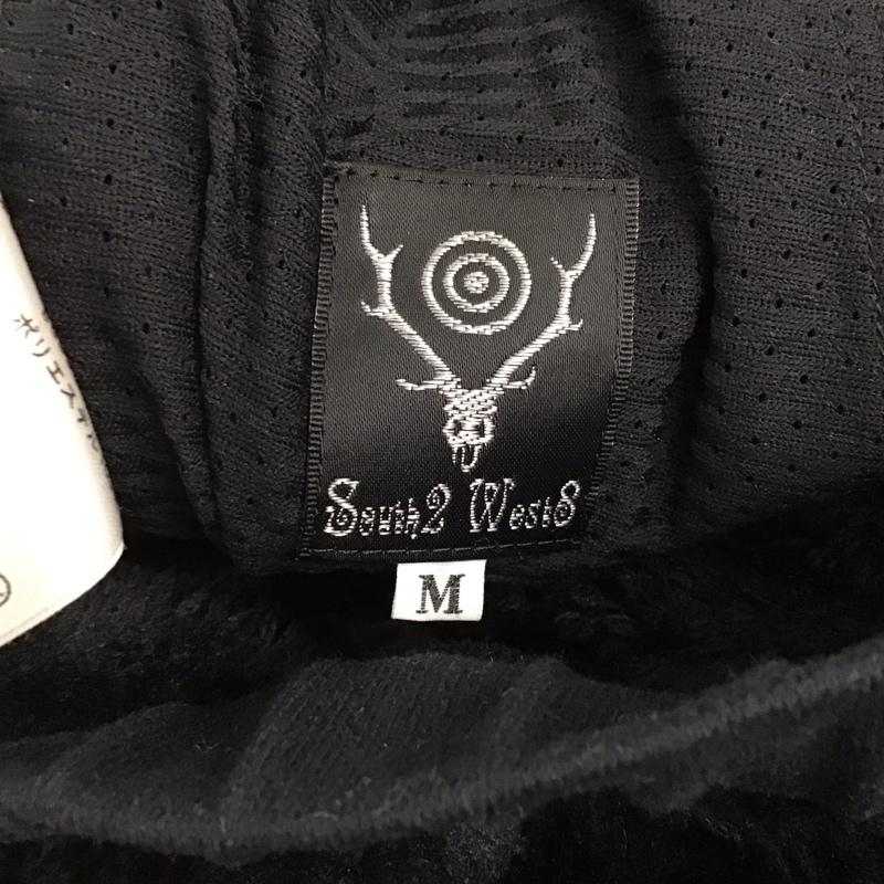サウスツーウェストエイト South2 West8 パンツ ワークパンツ、ペインターパンツ カジュアルパンツ ワークパンツ ワイドパンツ フリースパンツ M 無地 黒 / ブラック /  メンズ USED 古着 中古 10119499