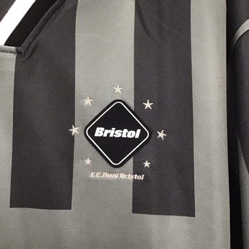 エフシーレアルブリストル F.C.Real Bristol カットソー 長袖 FCRB-242006 OVERSIZED GAME SHIRT ゲームシャツ XL ロゴ、文字 黒 / ブラック / X カーキ / カーキ /  メンズ USED 古着 中古 10144082