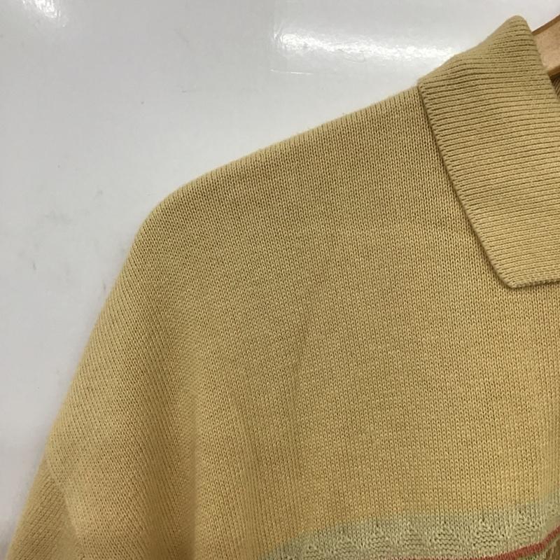 ダンヒル DUNHILL ポロシャツ 半袖 半袖ポロシャツ カラーシャツ 半袖カットソー 90s L ロゴ、文字 キャメル / キャメル /  メンズ USED 古着 中古 10148702