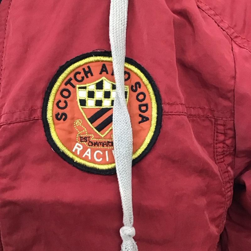 スコッチアンドソーダ SCOTCH＆SODA ジャケット、上着 ジャンパー、ブルゾン M 無地 灰 / グレー / X 黒 / ブラック / X 赤 / レッド /  メンズ USED 古着 中古 10119867