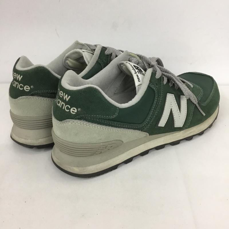 ニューバランス New Balance スニーカー スニーカー ML574VFO 27cm 27.0cm ロゴ、文字 緑 / グリーン /  メンズ USED 古着 中古 10124399