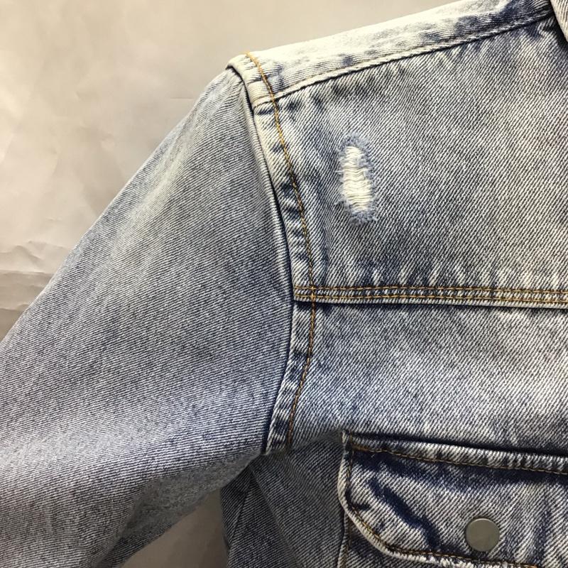 ザラ ZARA シャツ、ブラウス 長袖 デニムシャツ 長袖シャツ カラーシャツ ポケットシャツ S 無地 インディゴ / インディゴ /  メンズ USED 古着 中古 10113170
