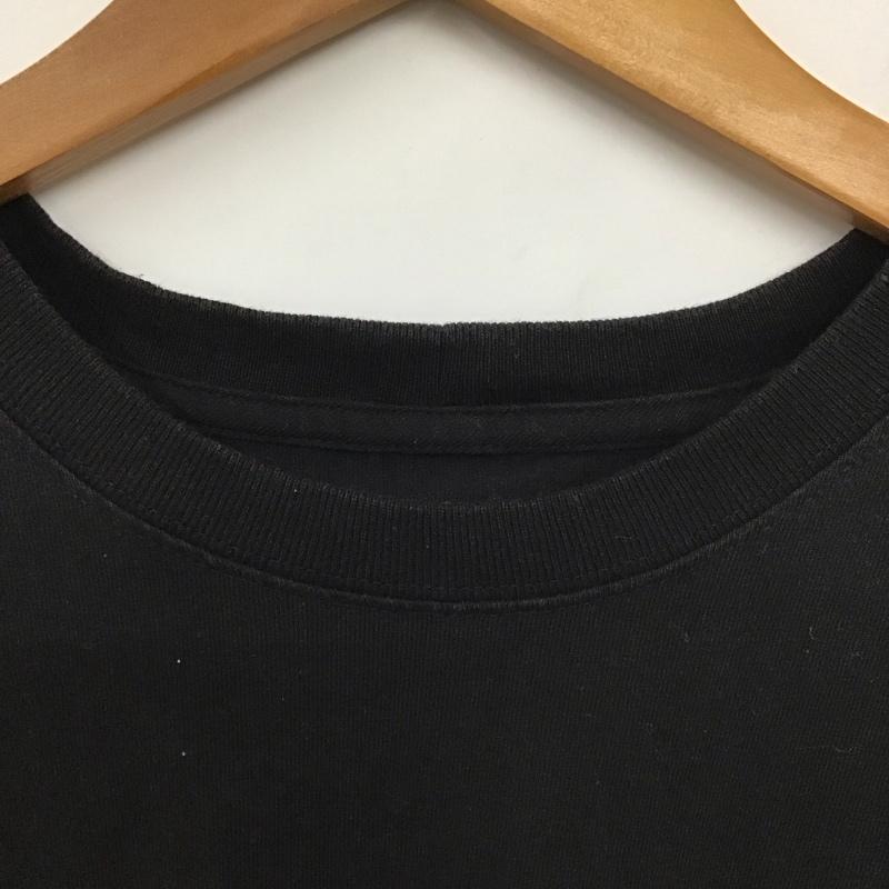 カーハート Carhartt Tシャツ 半袖 半袖カットソー 無地Tシャツ クルーネックカットソー S ロゴ、文字 黒 / ブラック /  メンズ USED 古着 中古 10131428