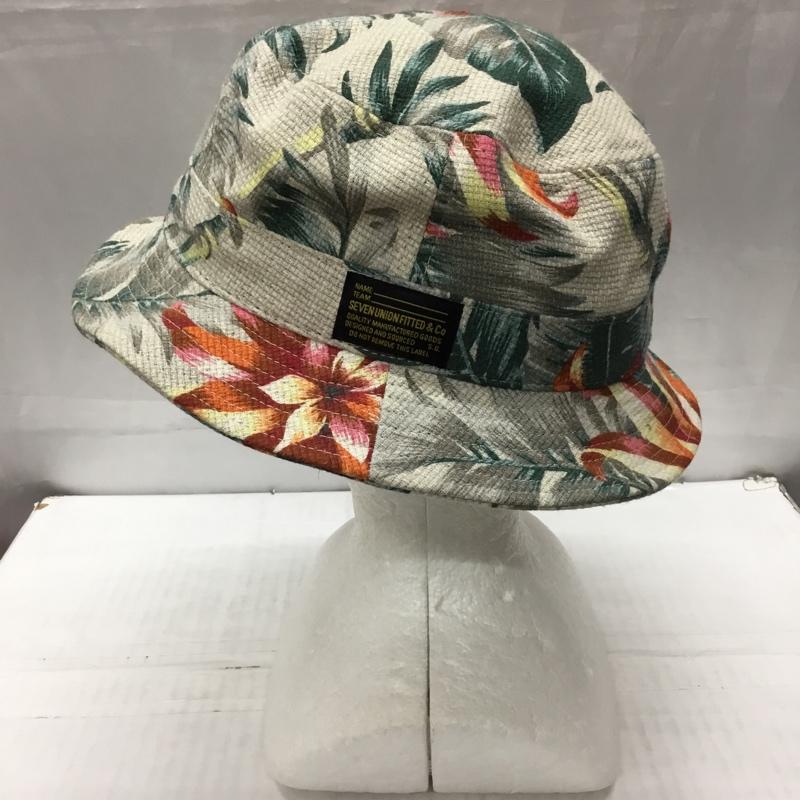 セブンユニオン 7Union 帽子 ハット バケットハット コットン 花柄 マルチカラー / マルチカラー /  メンズ USED 古着 中古 10114734
