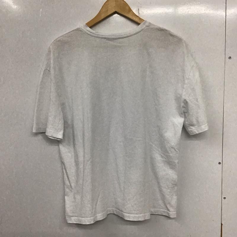 ザラ ZARA Tシャツ 半袖 1165 090 250 クルーネック M ロゴ、文字 白 / ホワイト /  レディース USED 古着 中古 10133754