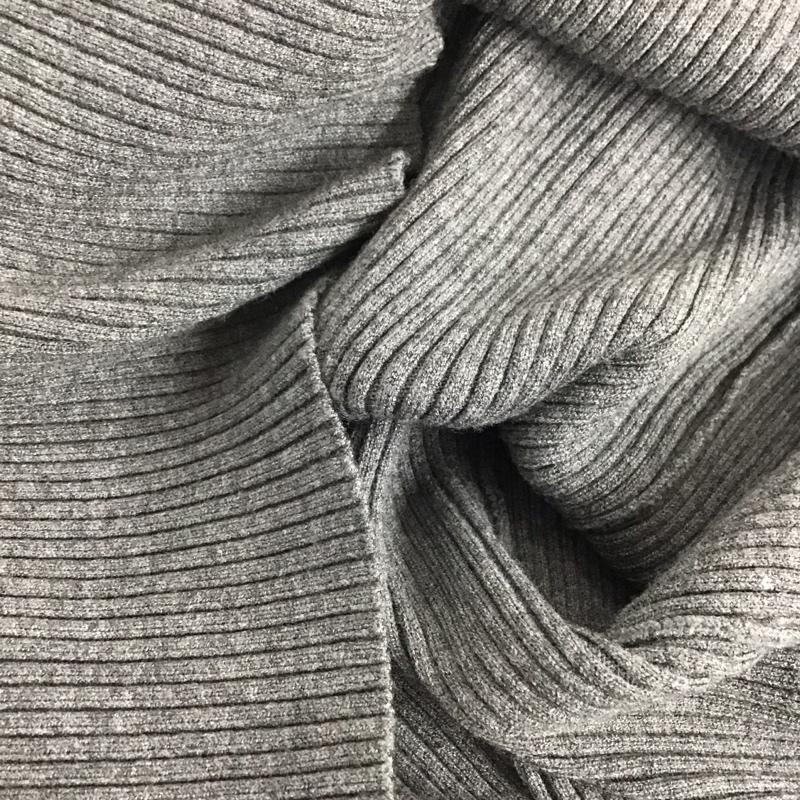 スナイデル SNIDEL ワンピース ロングスカート SWNO181073 バッククロスロングニットワンピース 長袖 FREE 無地 灰 / グレー /  レディース USED 古着 中古 10142281