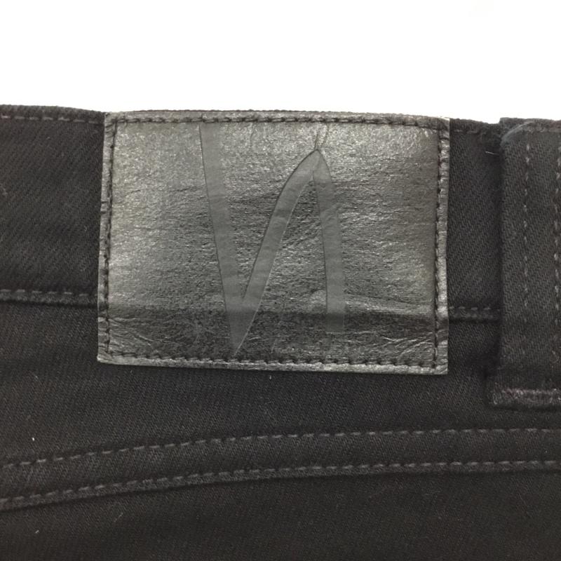 ヌーディージーンズ Nudie Jeans パンツ デニム、ジーンズ 1009413 デニムパンツ ブラックデニム カジュアルパンツ 31インチ 無地 黒 / ブラック /  メンズ USED 古着 中古 10110008