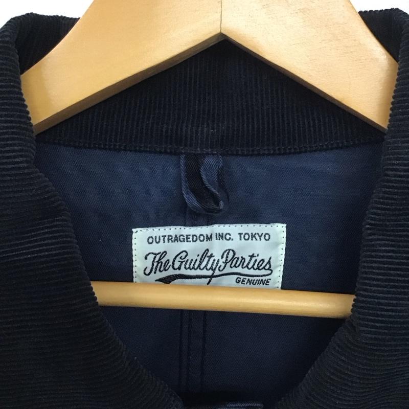 ワコマリア WACKO MARIA ジャケット、上着 ジャケット、ブレザー dickies-wm-bl05 DICKIESLEOPARDCOVERALL アウター コラボ L プリント 紺 / ネイビー /  メンズ USED 古着 中古 10139274