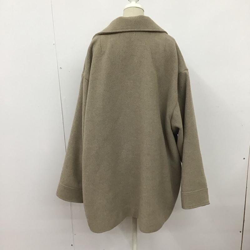 マウジー MOUSSY コート コート一般 010FAH30-5610 STAND COLLAR MIDDLE コート 1 無地 ベージュ / ベージュ /  レディース USED 古着 中古 10124503