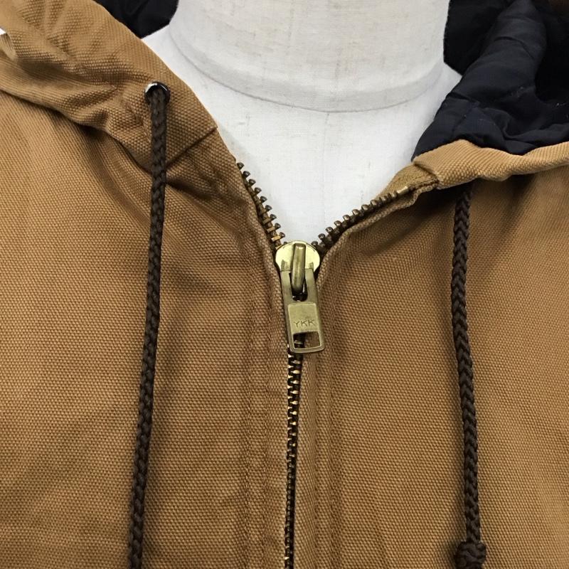 ディッキーズ Dickies ジャケット、上着 ジャンパー、ブルゾン 3L 無地 茶 / ブラウン /  メンズ USED 古着 中古 10123472